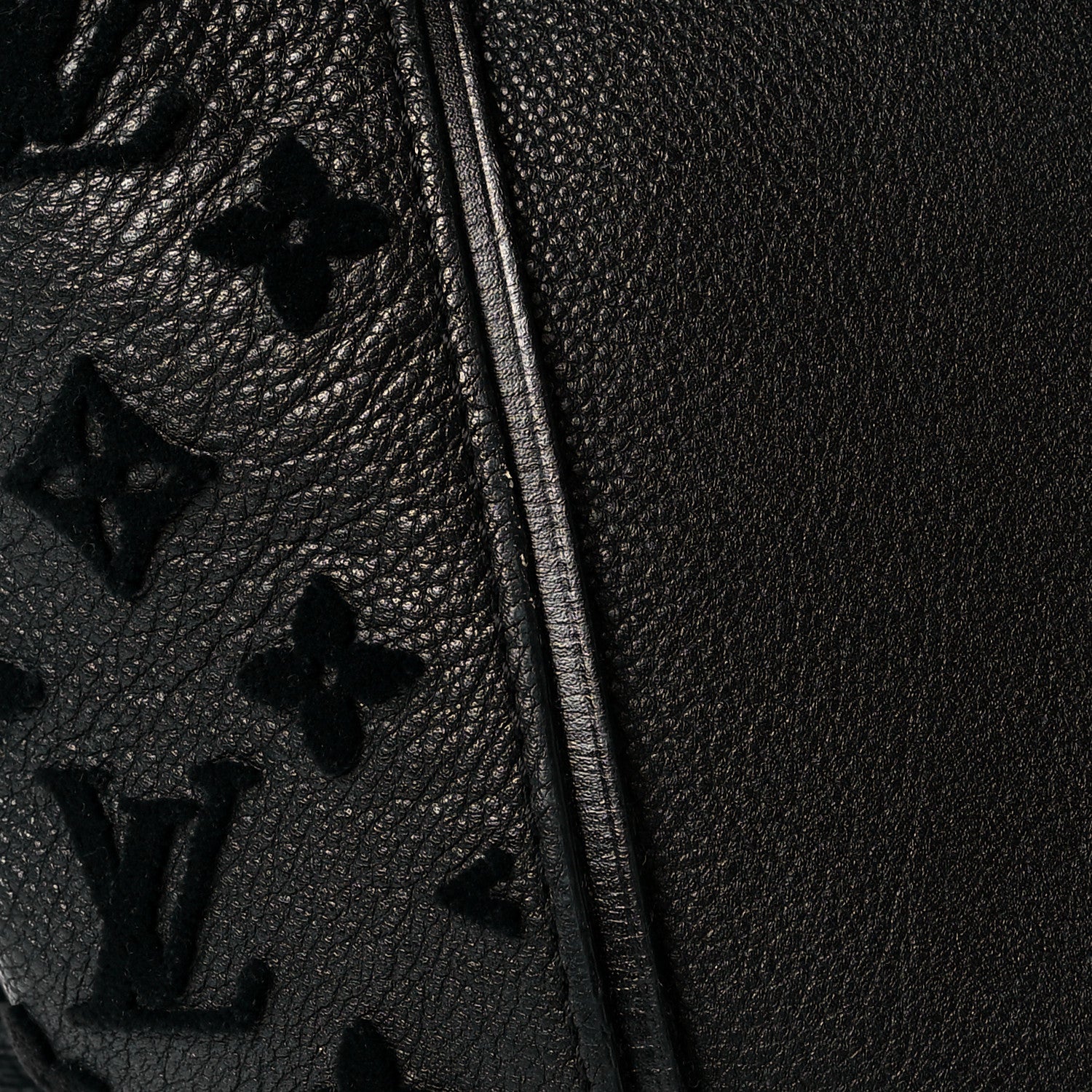 Louis Vuitton Cuir Orfevre Veau Cachemire Tote W GM Black 18 of 19