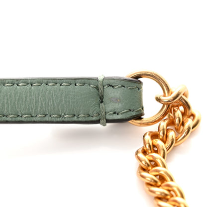 Fendi Nappa FF 1974 Embossed Mini Baguette Menta 16 of 16