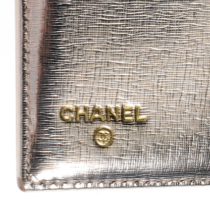 Chanel Calfskin Yen Wallet Metallic 6 of 7