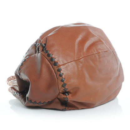 Bottega Veneta Nappa Leather Woven Shoulder Bag 4 of 9