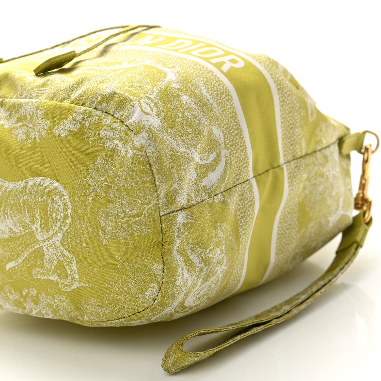 Christian Dior Technical Fabric Embroidered Toile De Jouy Sauvage DiorTravel Pouch 9 of 10