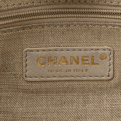 Chanel Mixed Fibers Small Deauville Tote Black 7 of 12