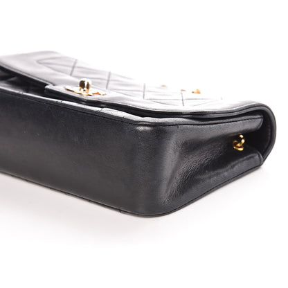 Chanel Lambskin Quilted Mini Flap Black 10 of 11