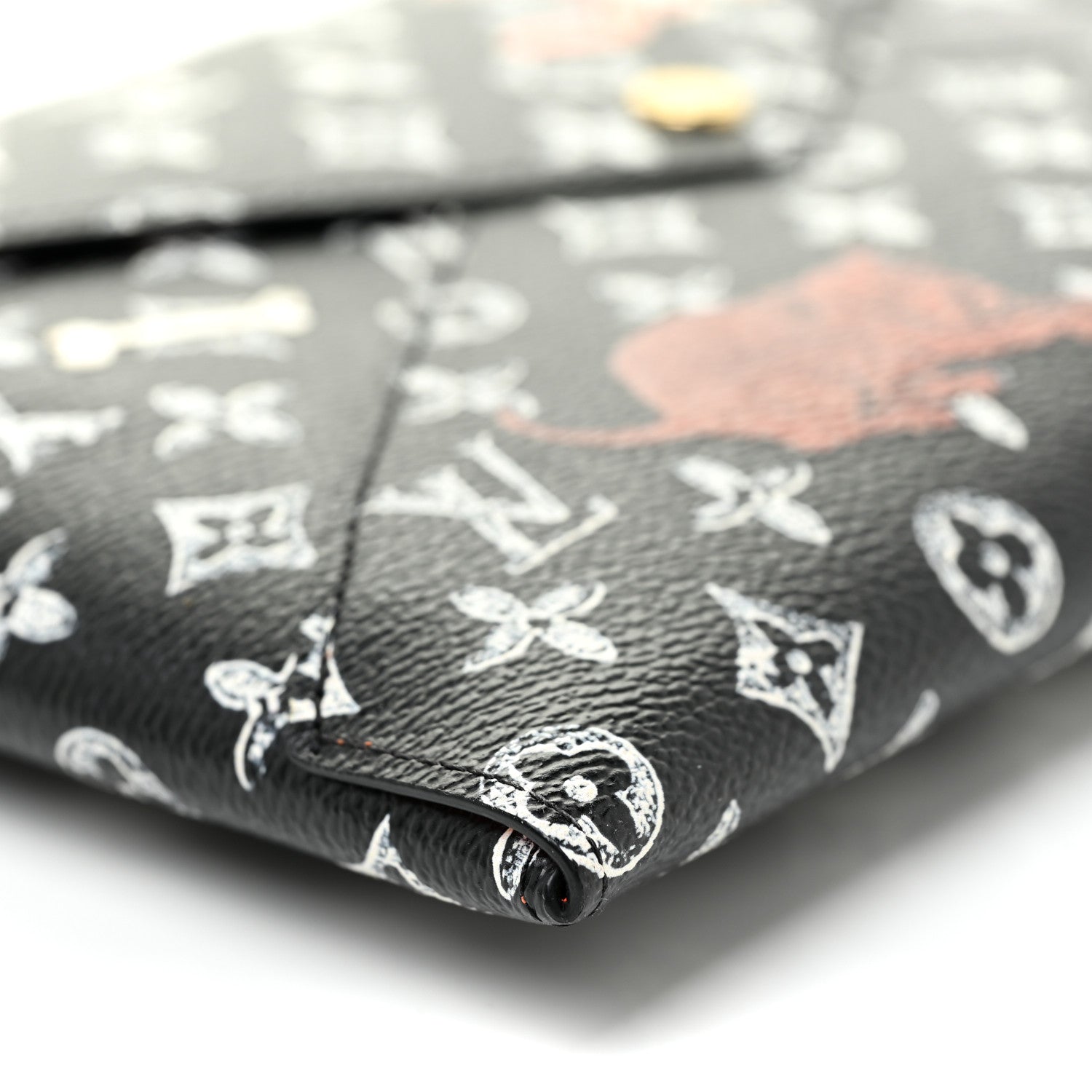 Louis Vuitton Catogram Kirigami Pochette Set Black 10 of 12