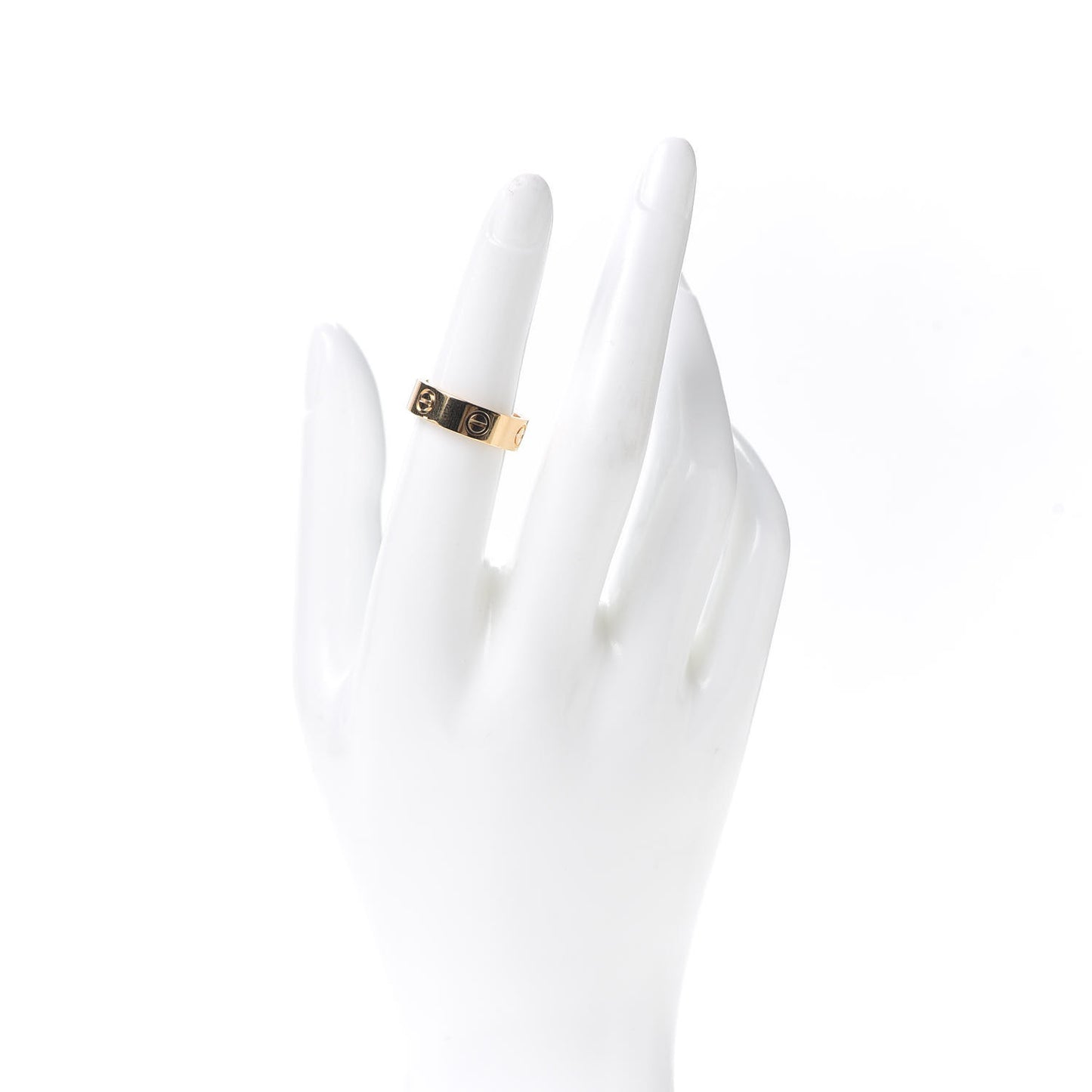 18K Yellow Gold 5.5mm LOVE Ring 52 6