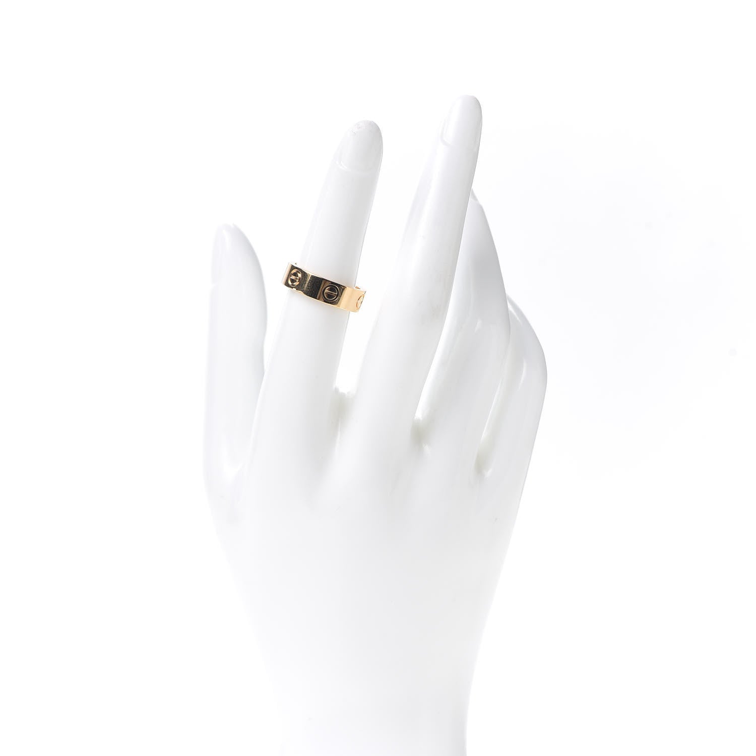 Cartier 18K Yellow Gold 5.5mm LOVE Ring 52 6 2 of 5