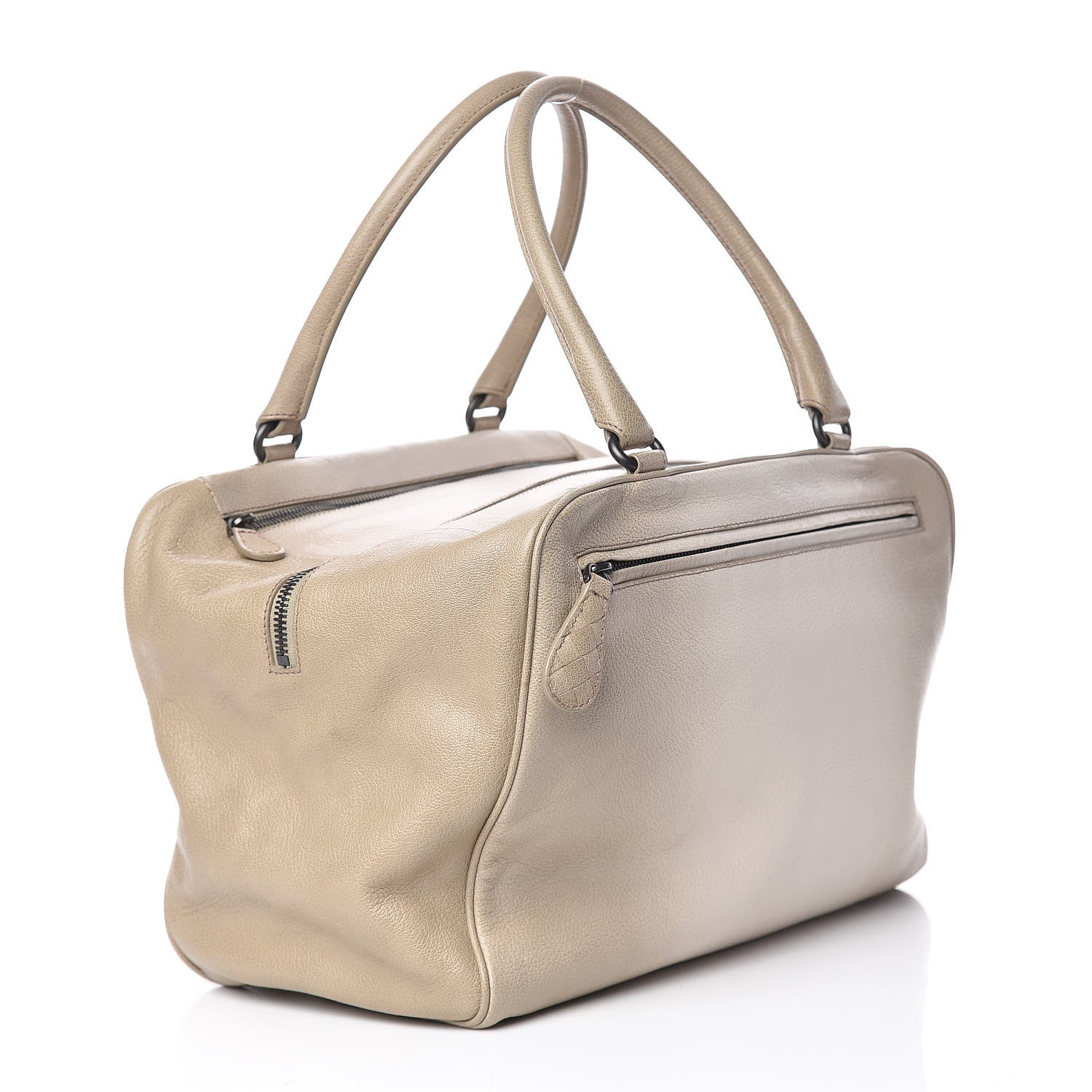 Bottega Veneta Madras Goatskin Sfumato Brera Bag Sand 3 of 23