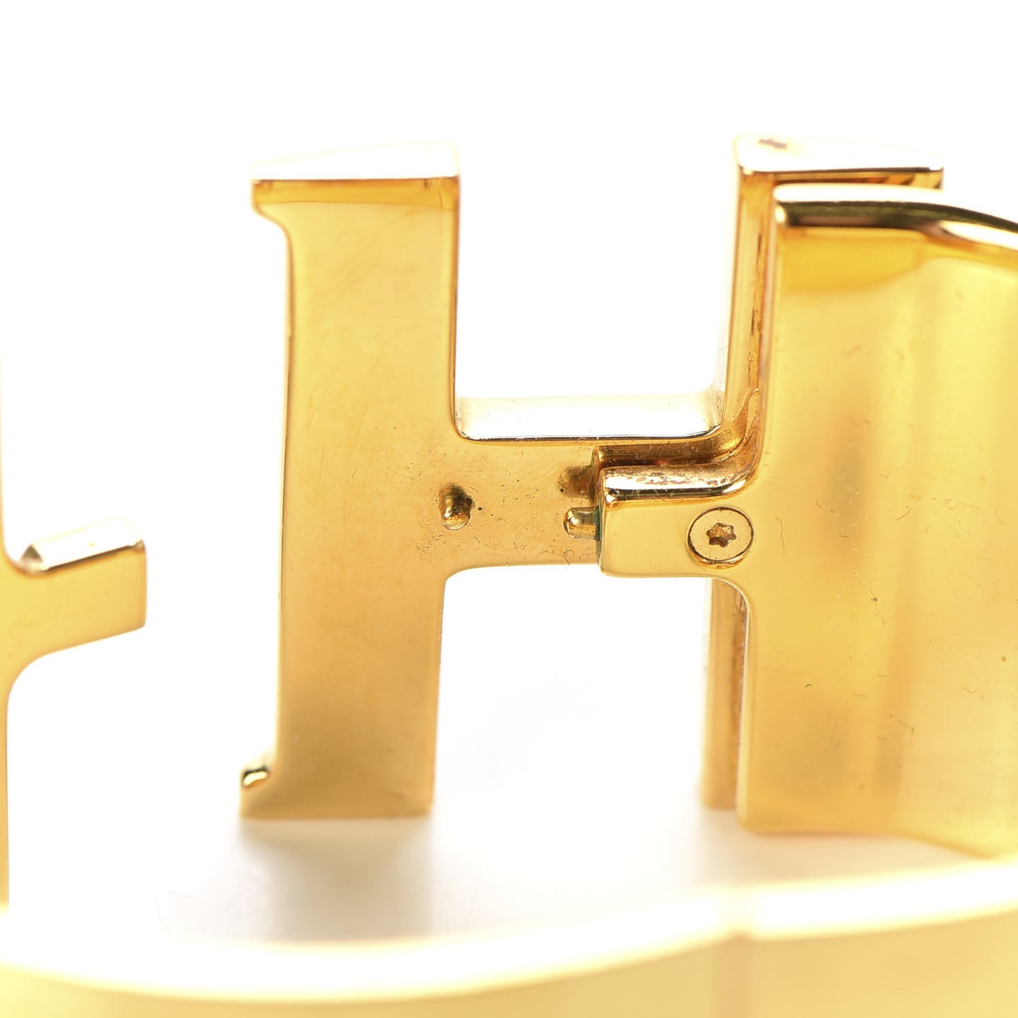 Enamel Extra Wide Clic Clac H Bracelet PM Chocolate