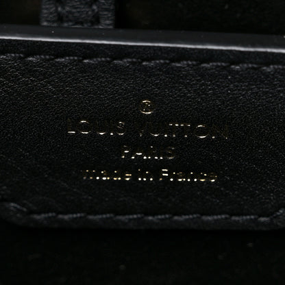 Louis Vuitton Calfskin Since 1854 Embroidered Capucines PM Black 6 of 8