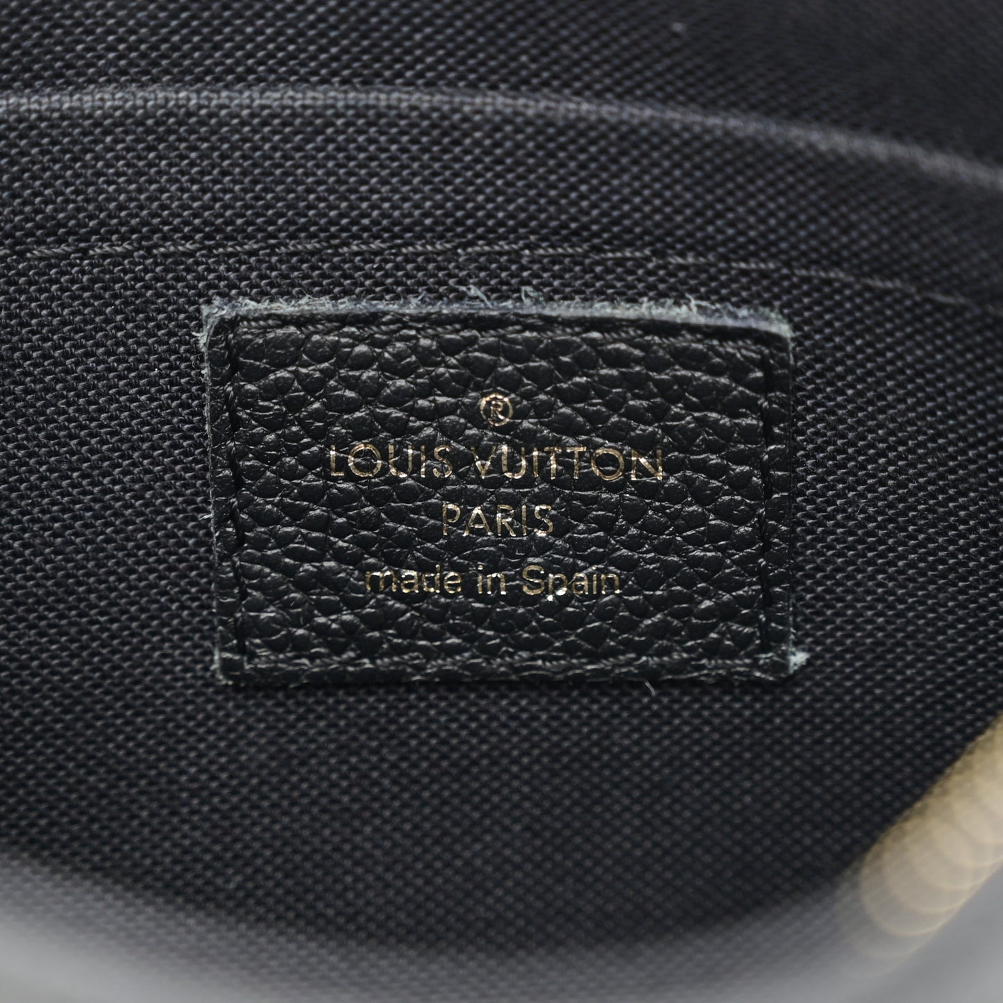 Monogram Pallas Clutch Black