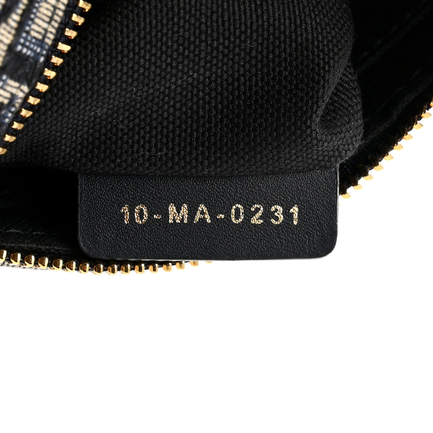 Oblique Medium Diordouble Chain Bag Blue