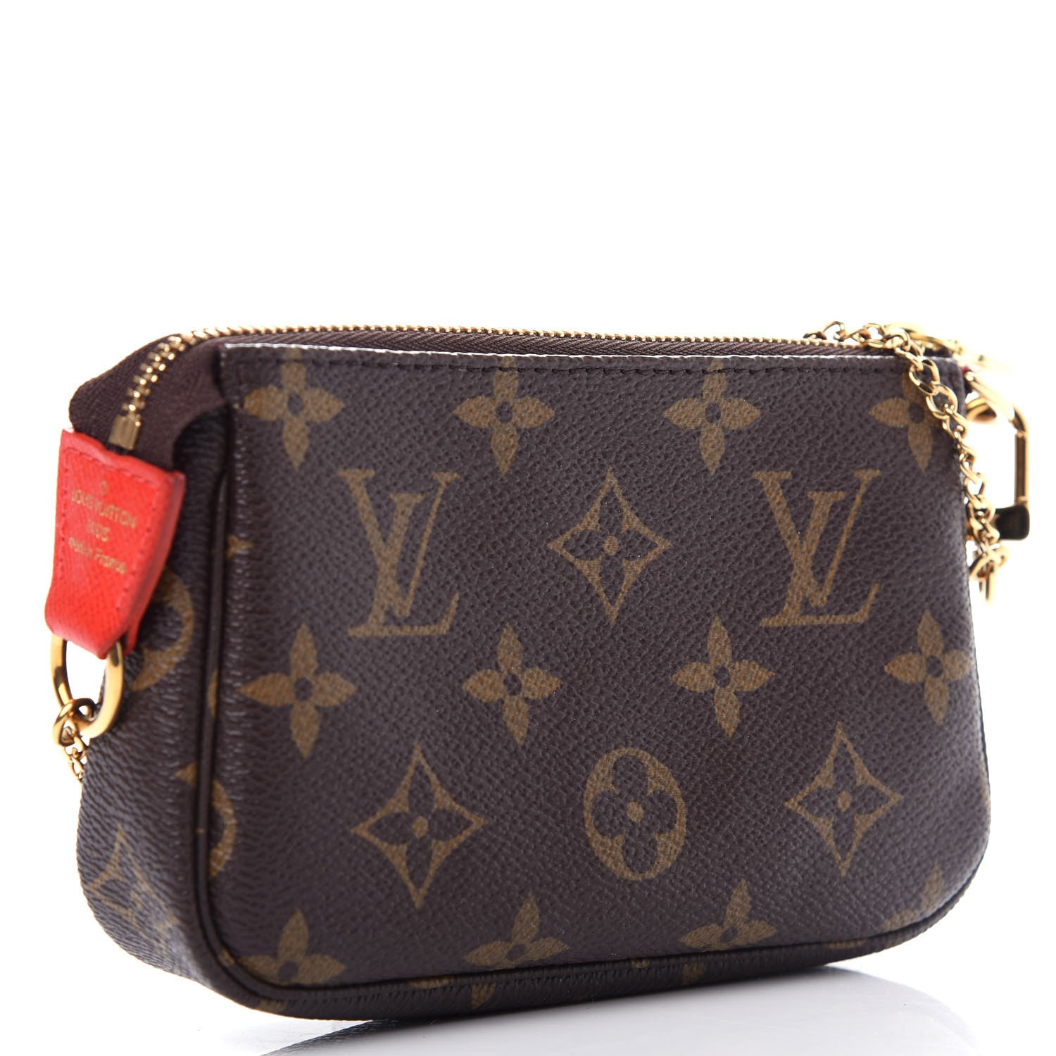 Louis Vuitton Monogram 2018 Christmas Animation Mini Cats Pochette Accessories 3 of 7