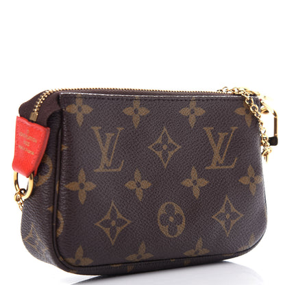 Louis Vuitton Monogram 2018 Christmas Animation Mini Cats Pochette Accessories 3 of 7