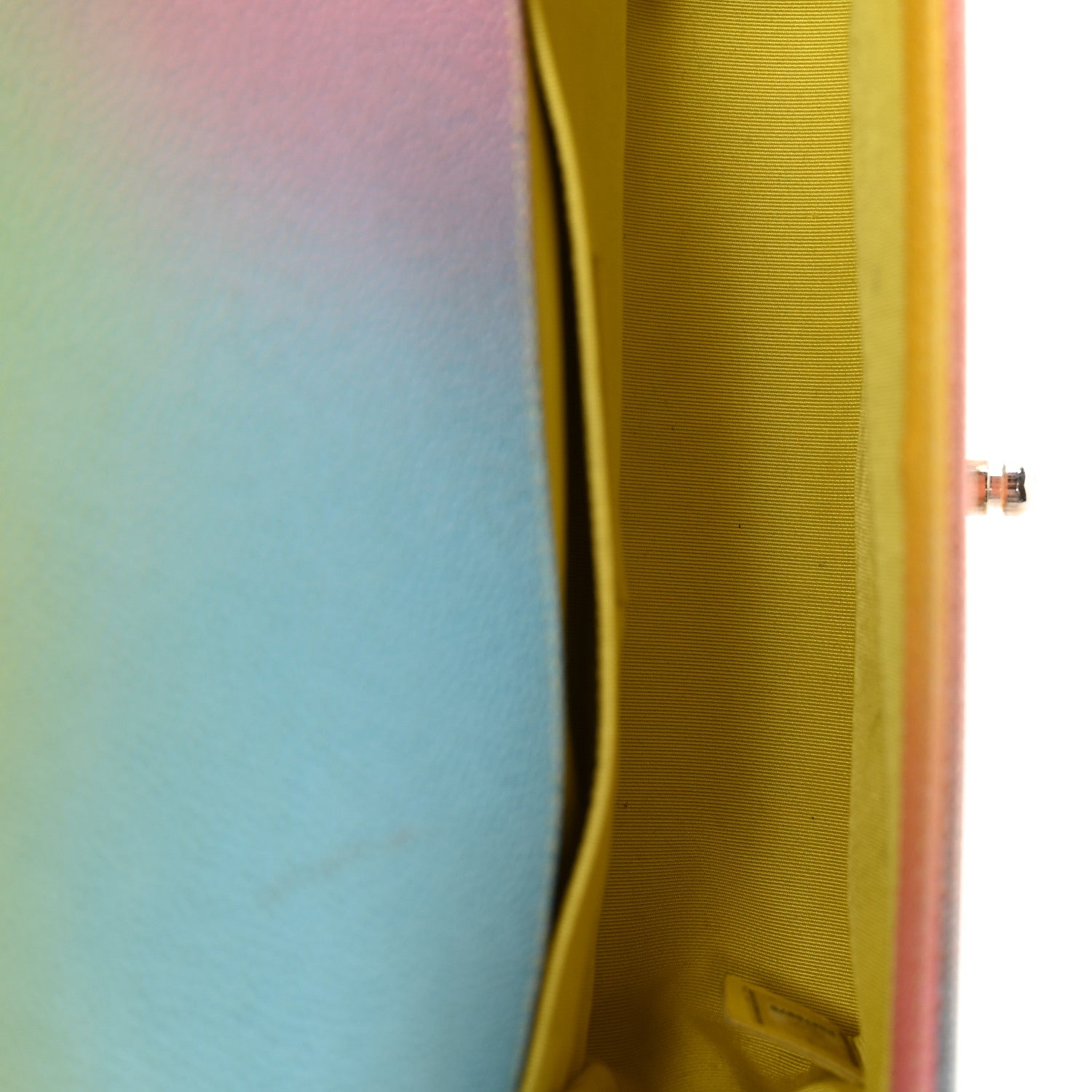 Chanel Caviar Quilted Medium Cuba Rainbow Boy Flap Multicolor 5 of 11