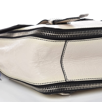 Proenza Schouler Crackled Lambskin PS1 Plus Zip Backpack Clay 11 of 14