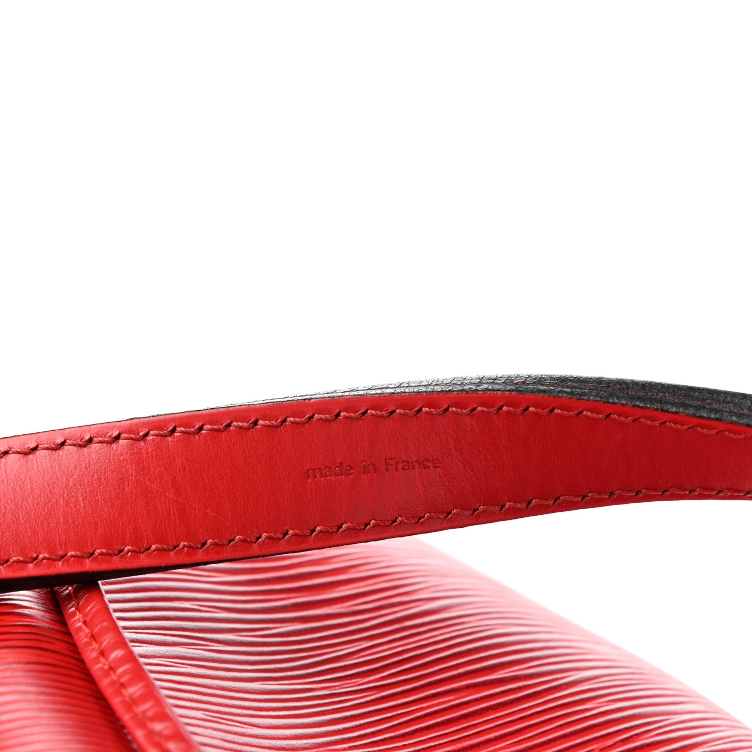 Louis Vuitton Epi Petit Noe Castillan Red 7 of 10