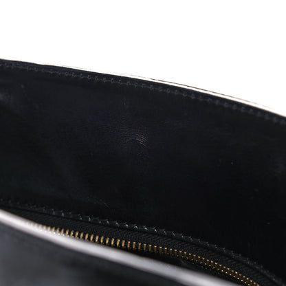 Burberry House Check Bridle Calfskin Kent Bag Black 10 of 12