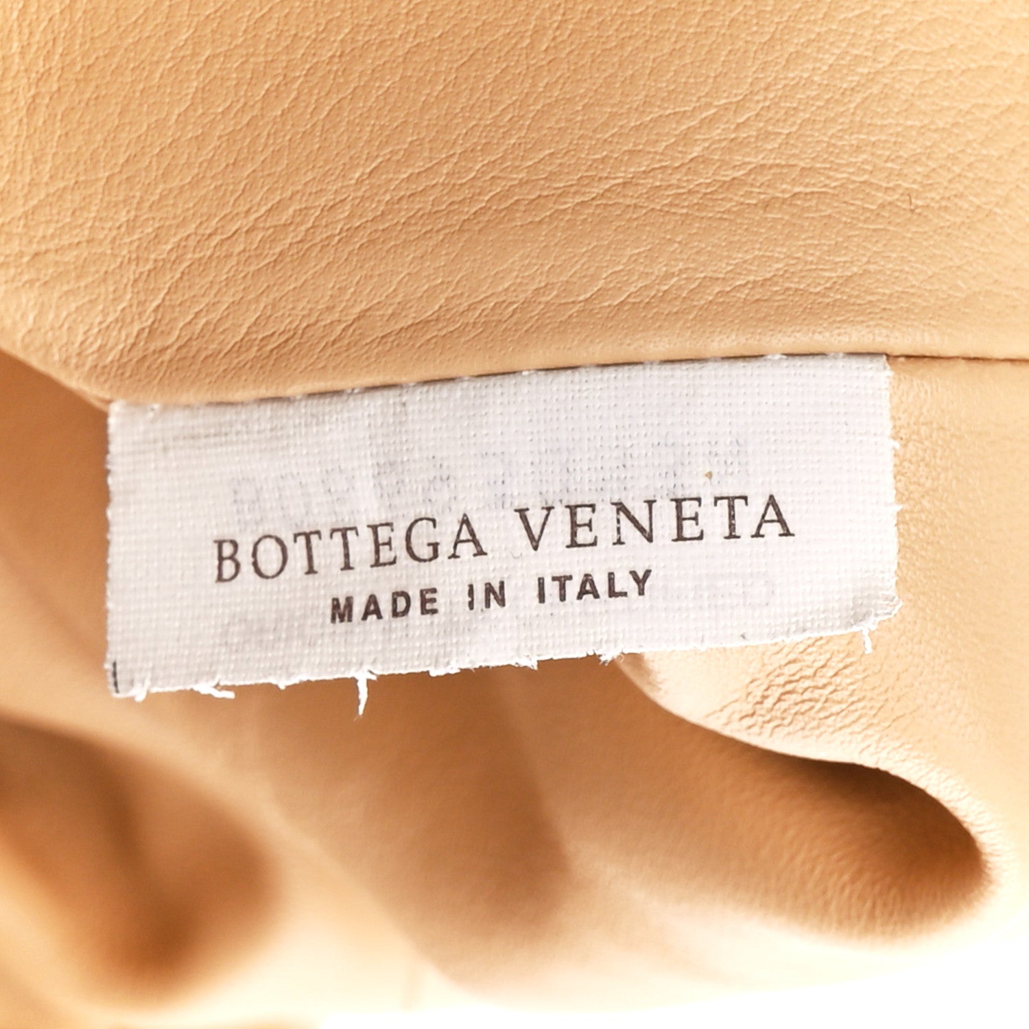 Bottega Veneta Smooth Butter Calf The Pouch Oversized Clutch Almond 8 of 12