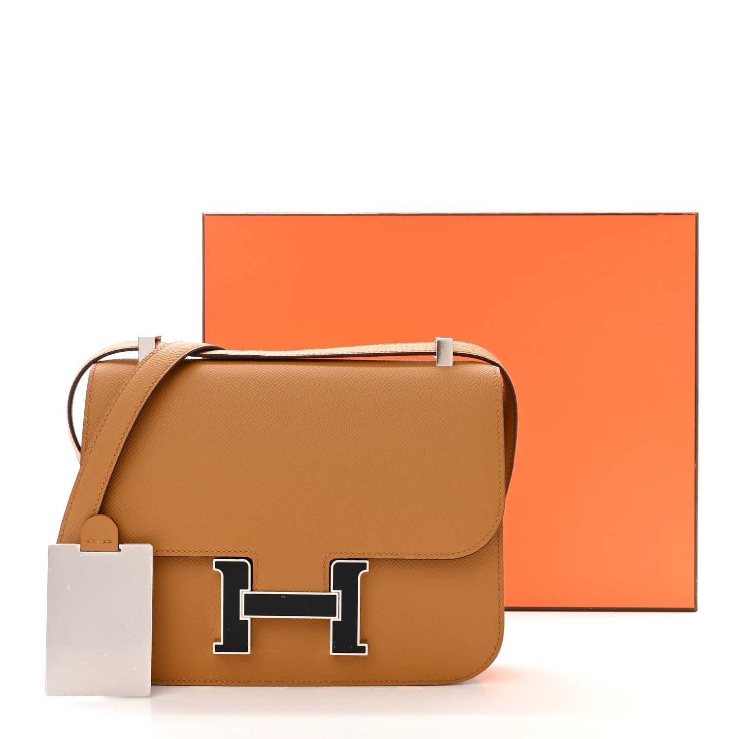 Hermes Epsom Enamel Constance 1-24 Sesame Black 12 of 12