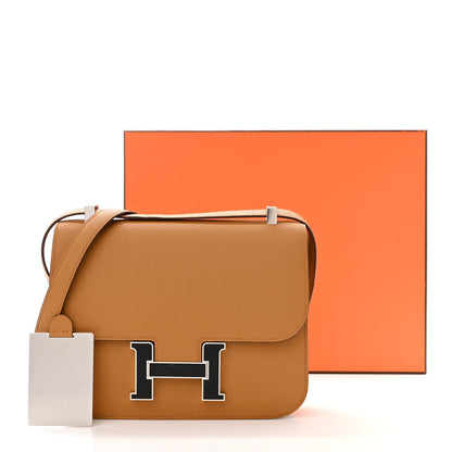 Hermes Epsom Enamel Constance 1-24 Sesame Black 12 of 12