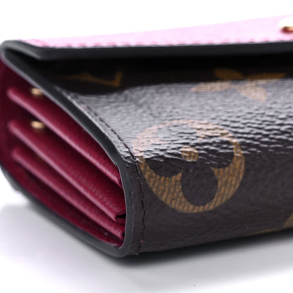 Louis Vuitton Monogram Sarah Multicartes Fuchsia 7 of 10