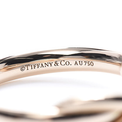 Tiffany 18K Rose Gold Infinity Ring 47 4.25 5 of 5