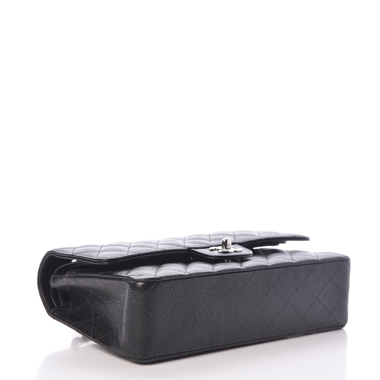 Chanel Caviar Quilted Medium Double Flap Black 4 of 12
