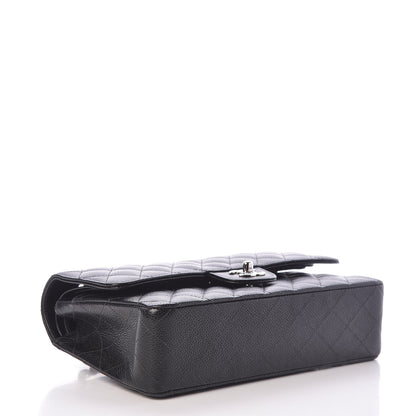 Chanel Caviar Quilted Medium Double Flap Black 4 of 12