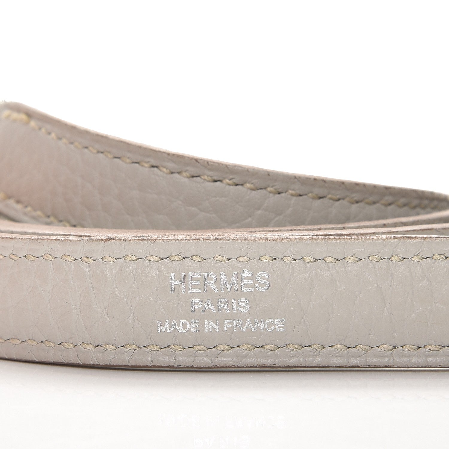 Hermes Taurillon Clemence Kelly Retourne 32 Gris Perle 31 of 33