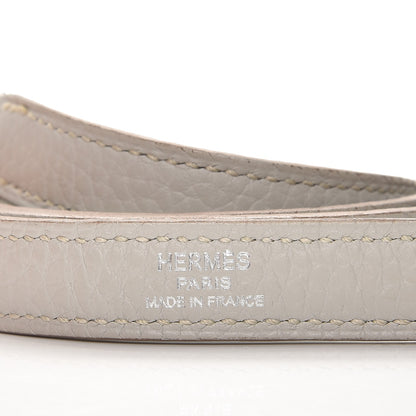 Hermes Taurillon Clemence Kelly Retourne 32 Gris Perle 31 of 33