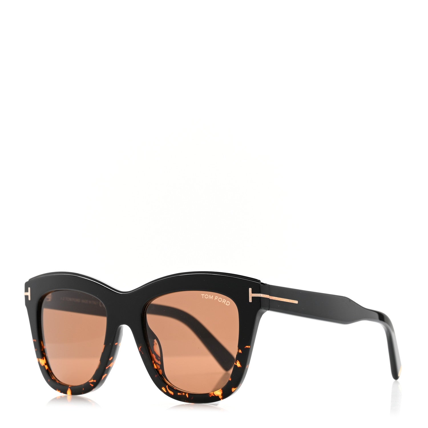 Tom Ford Julie Cat Eye Sunglasses TF685 Tortoise 1 of 8