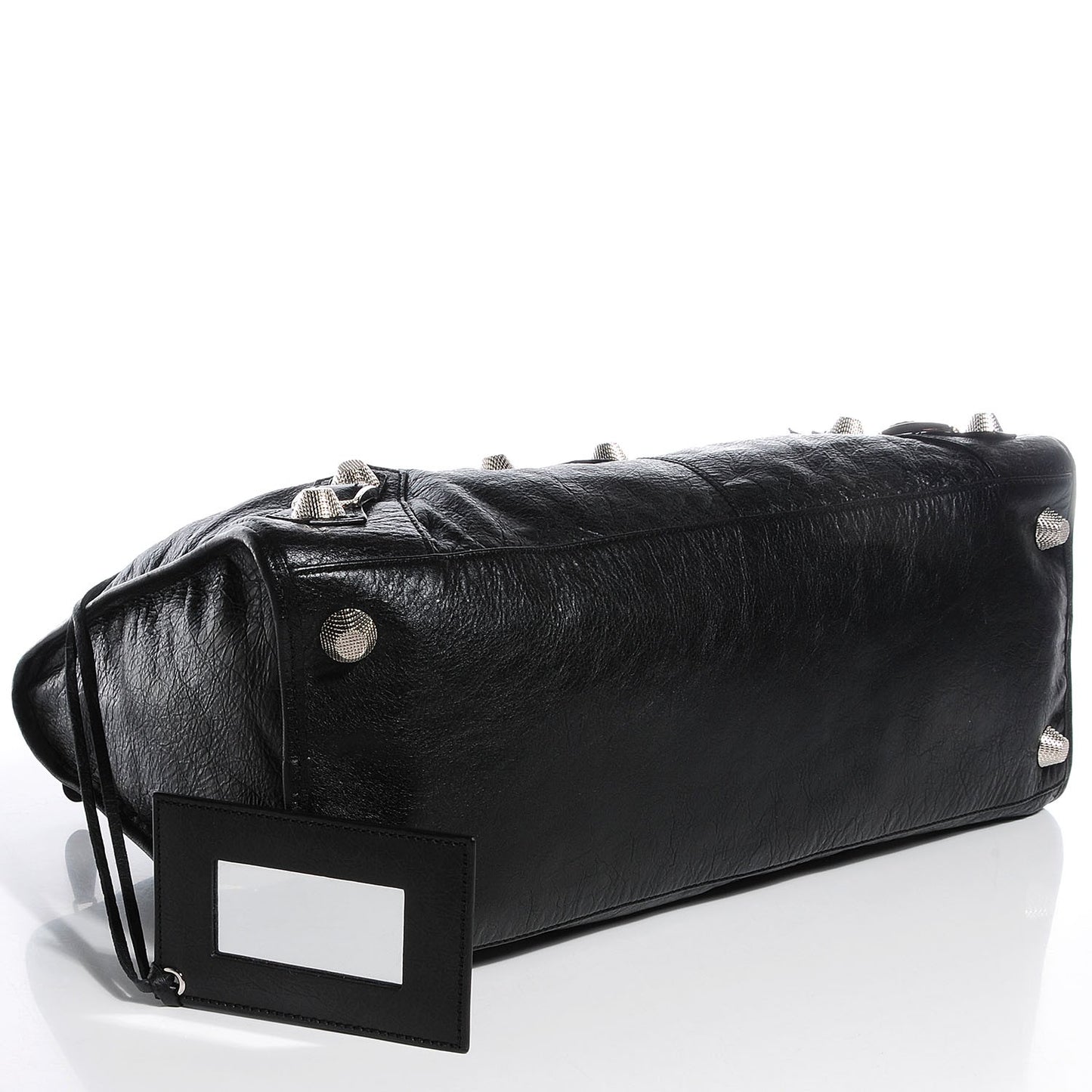 Agneau Giant 21 Silver Hardware Work Black