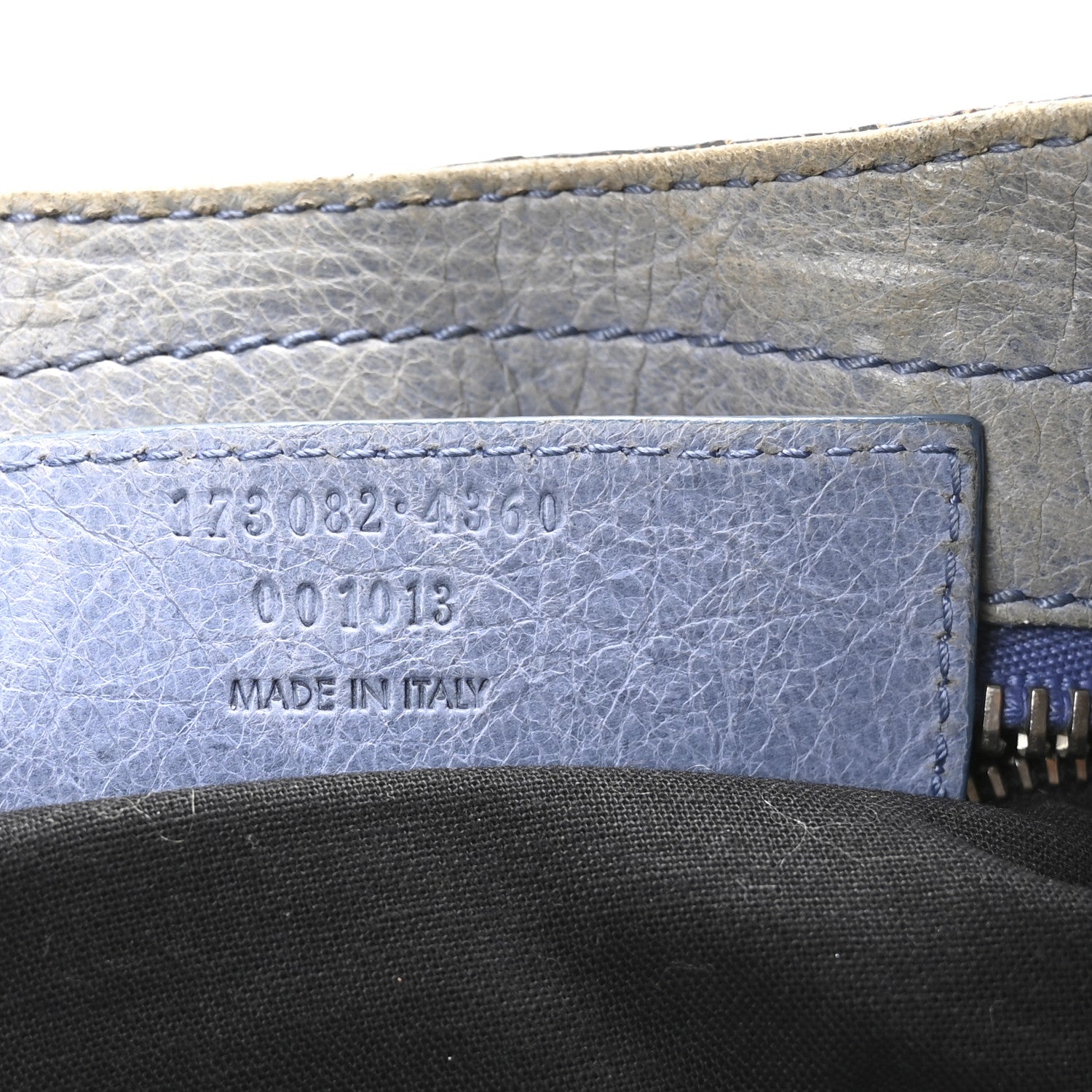 Balenciaga Agneau Giant 21 Silver Hardware Part Time Light Blue 8 of 12