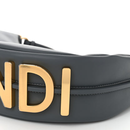 Fendi Vitello Grace Matte Small Fendigraphy Hobo Bag Tempesta 10 of 10