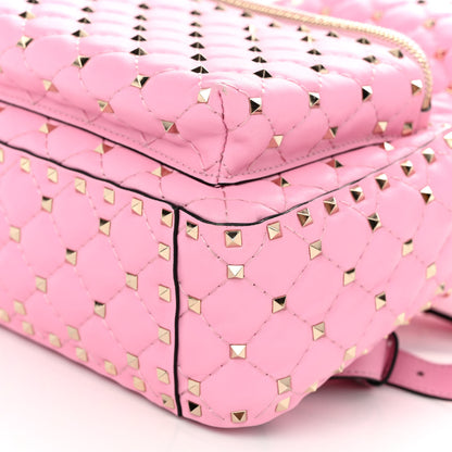 Valentino Garavani Nappa Quilted Small Rockstud Spike Backpack Absolute 9 of 9