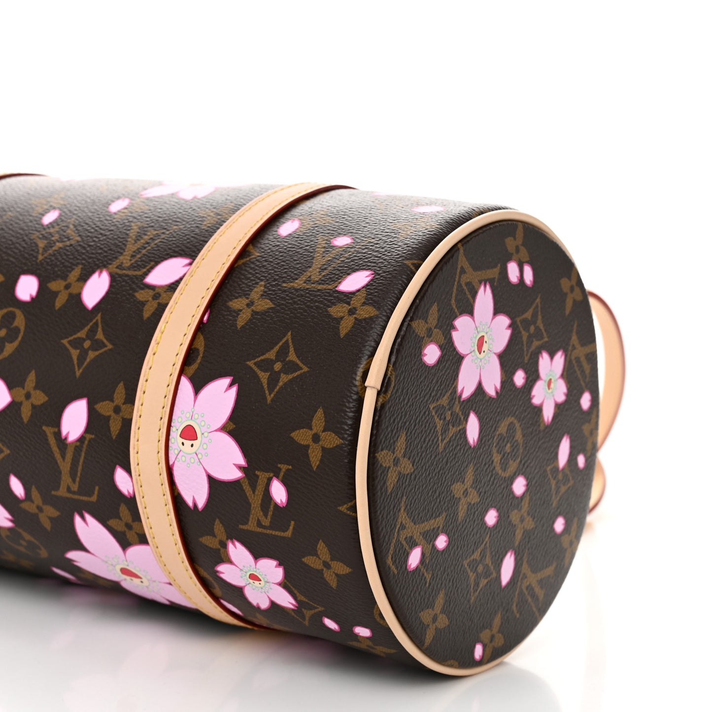 LV X TM Monogram Cherry Blossom Papillon Sakura Brown