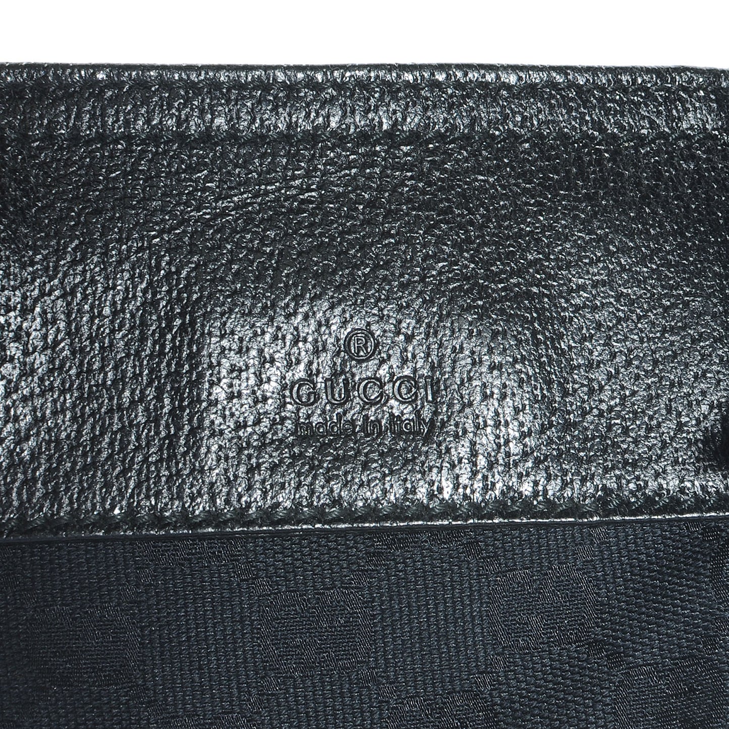 Monogram Belt Bag Black