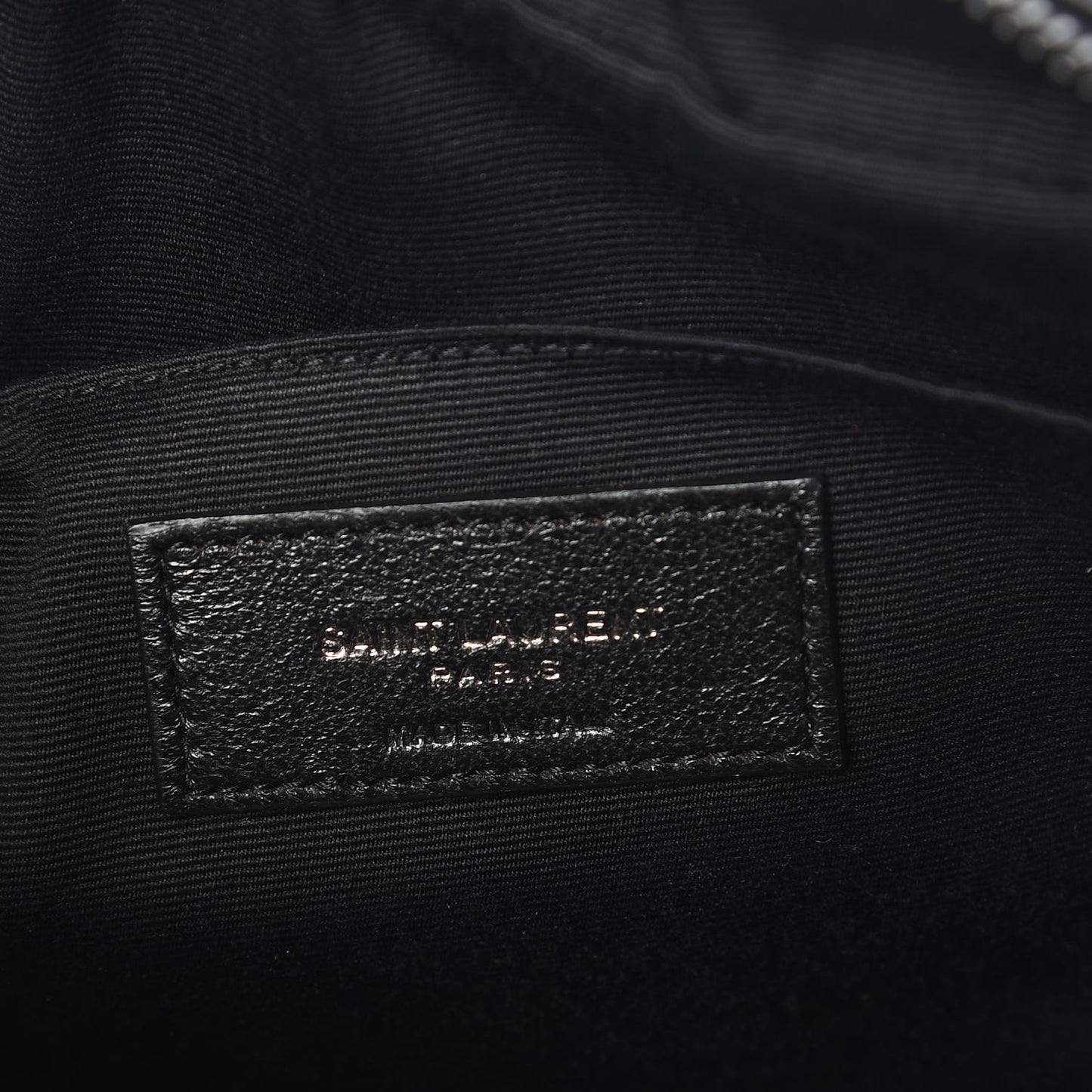 Calfskin Matelasse Monogram Lou Camera Bag Black