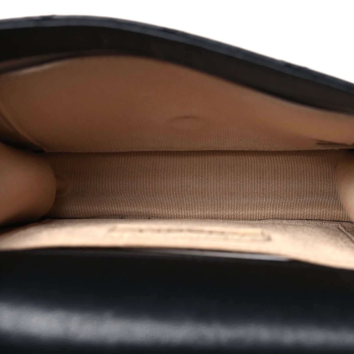 Goatskin Quilted Chic Pearls Flap Black