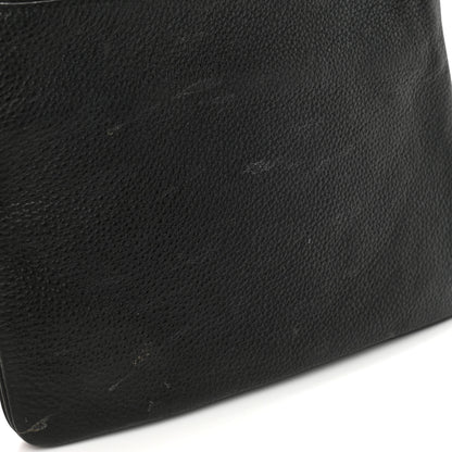 Prada Vitello Daino Double Zip Crossbody Bag Black 13 of 15