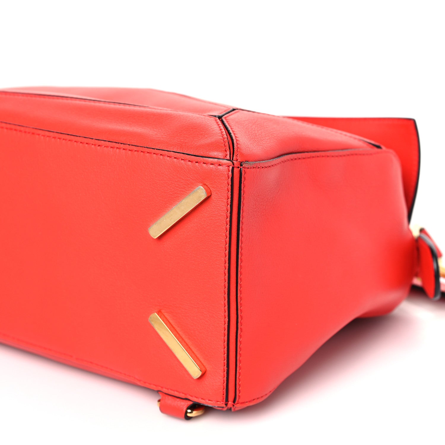 Loewe Calfskin Medium Puzzle Bag Scarlet 9 of 12