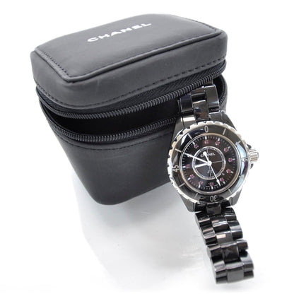 Chanel Stainless Steel Ceramic Ruby 33mm J12 Quartz Watch Black 8 of 8