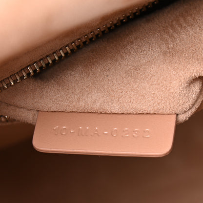 Christian Dior Calfskin Cannage Diamond Small My ABCDior Lady Dior Rose Des Vents 7 of 10