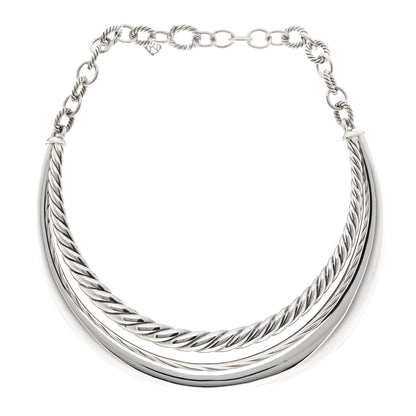 David Yurman Sterling Silver Pure Form Collar Necklace 1 of 3