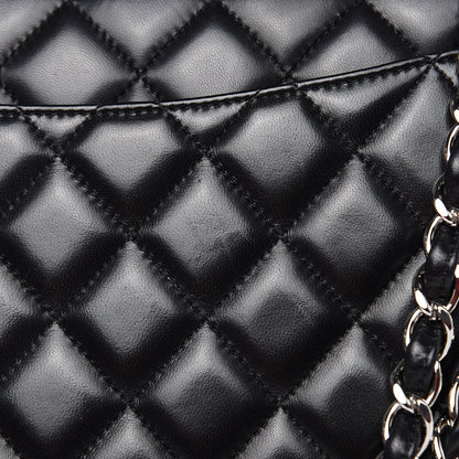 Chanel Lambskin Quilted Maxi Double Flap Black 13 of 19