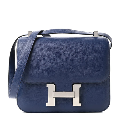 Hermes Epsom Constance 24 Bleu Saphir 1 of 10