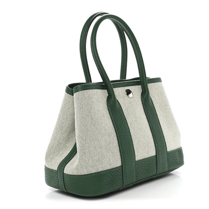 Hermes H Viking Negonda Neo Garden 23 Ecru Vert Moyen 3 of 11