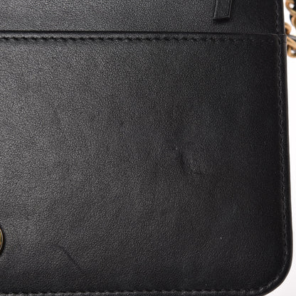 Chanel Caviar Quilted Boy Wallet On Chain WOC Black 12 of 13