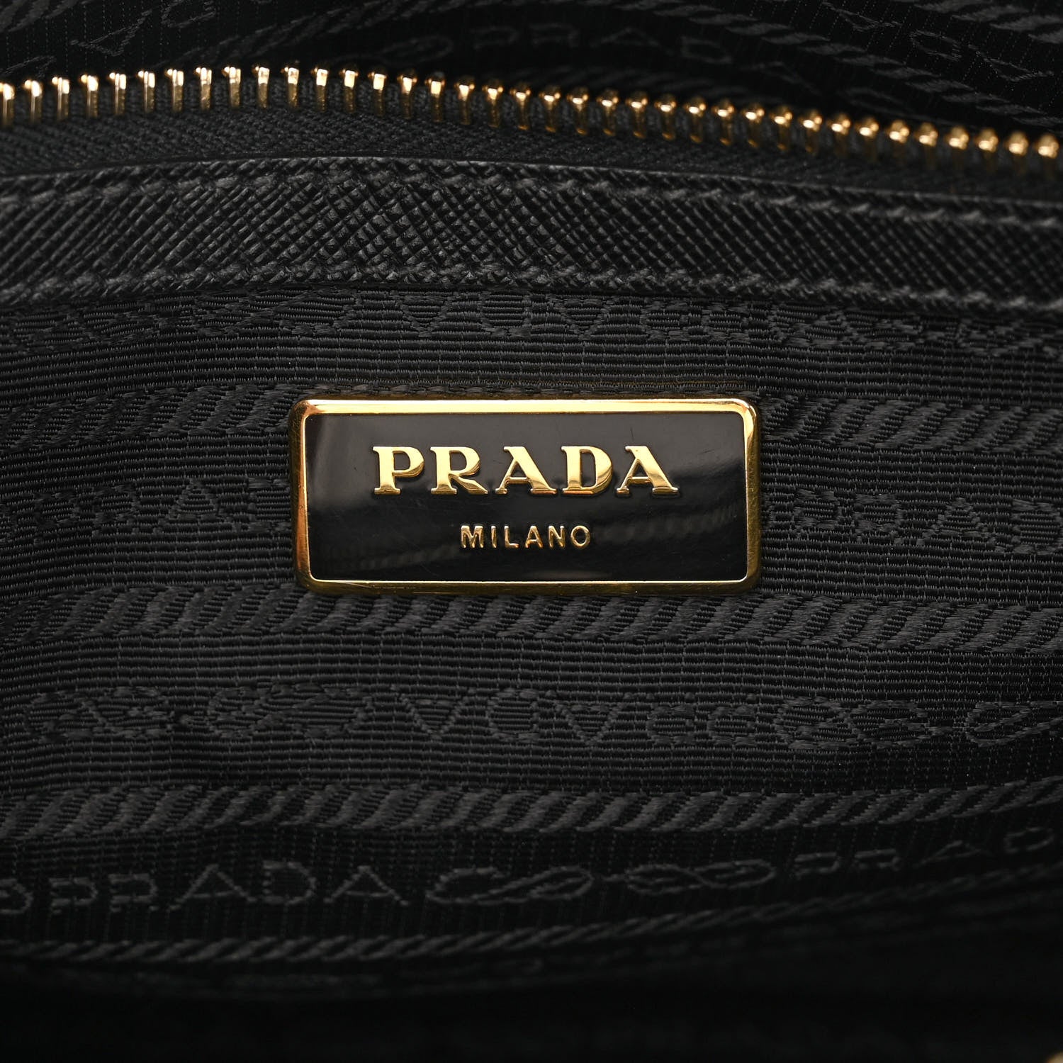 Prada Saffiano Lux Medium Tote Black 6 of 13