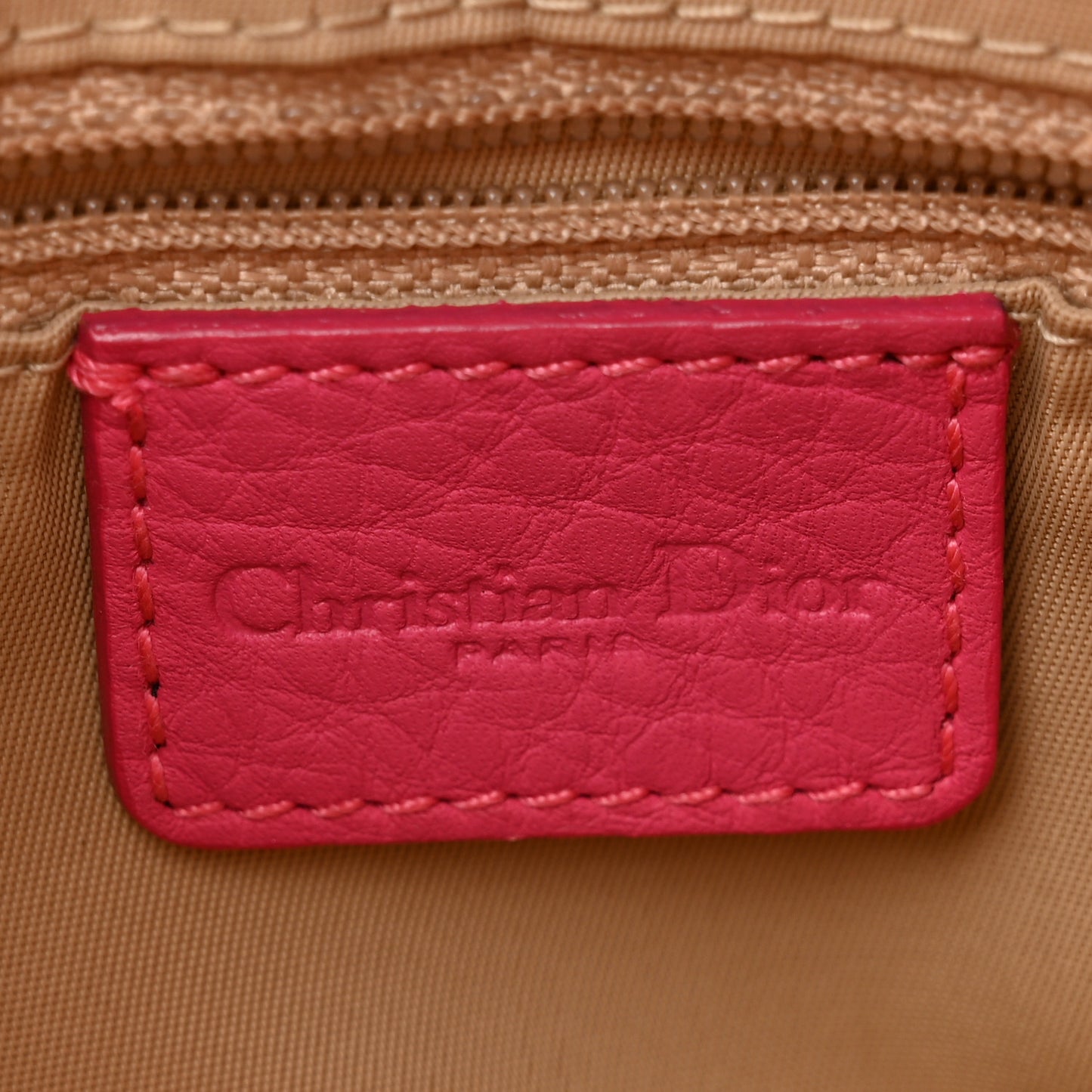 Monogram Street Chic Shoulder Bag Pink Beige